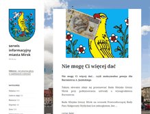 Tablet Screenshot of mirsk.eu